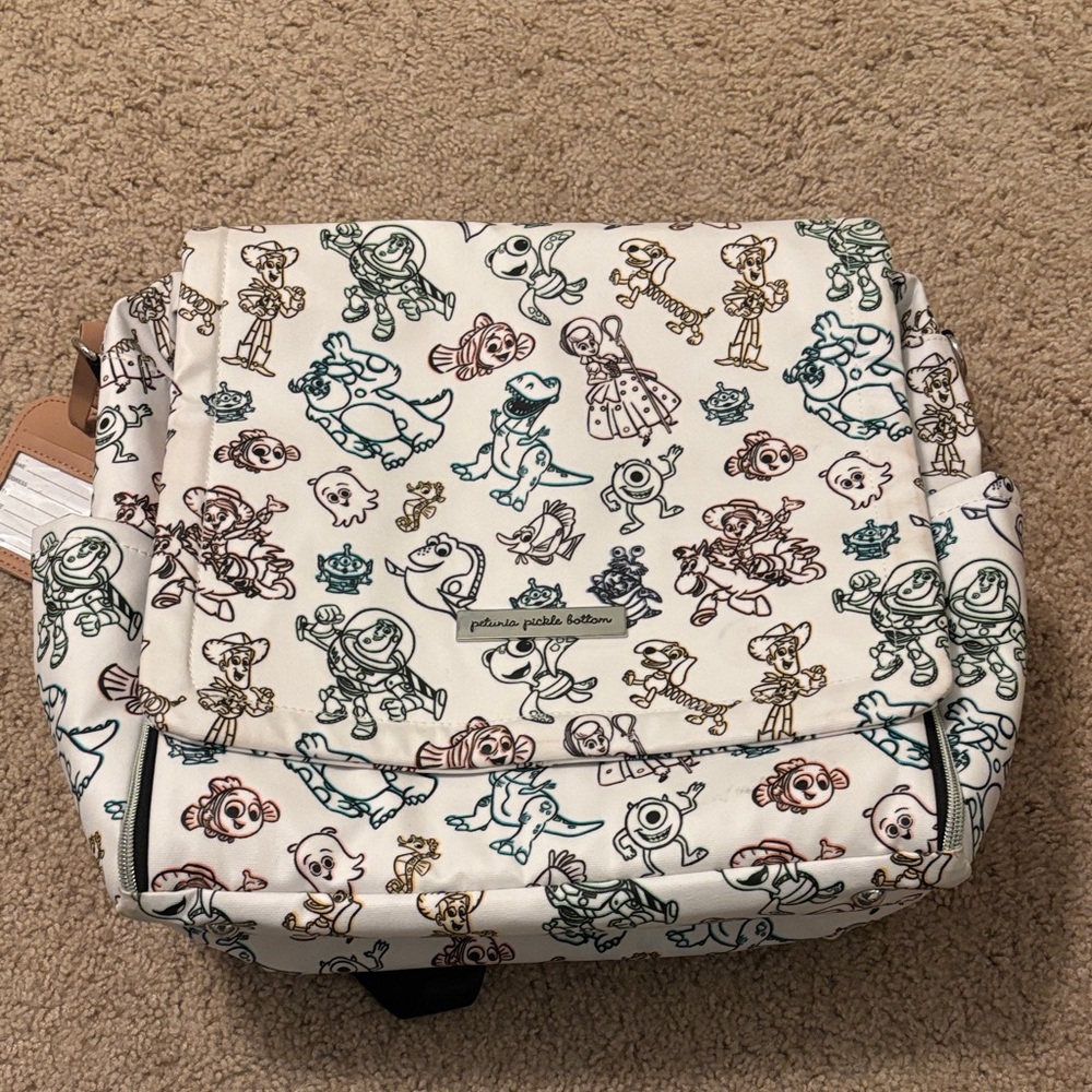 Petunia Pickle Bottom Multicolor Character Print Bag